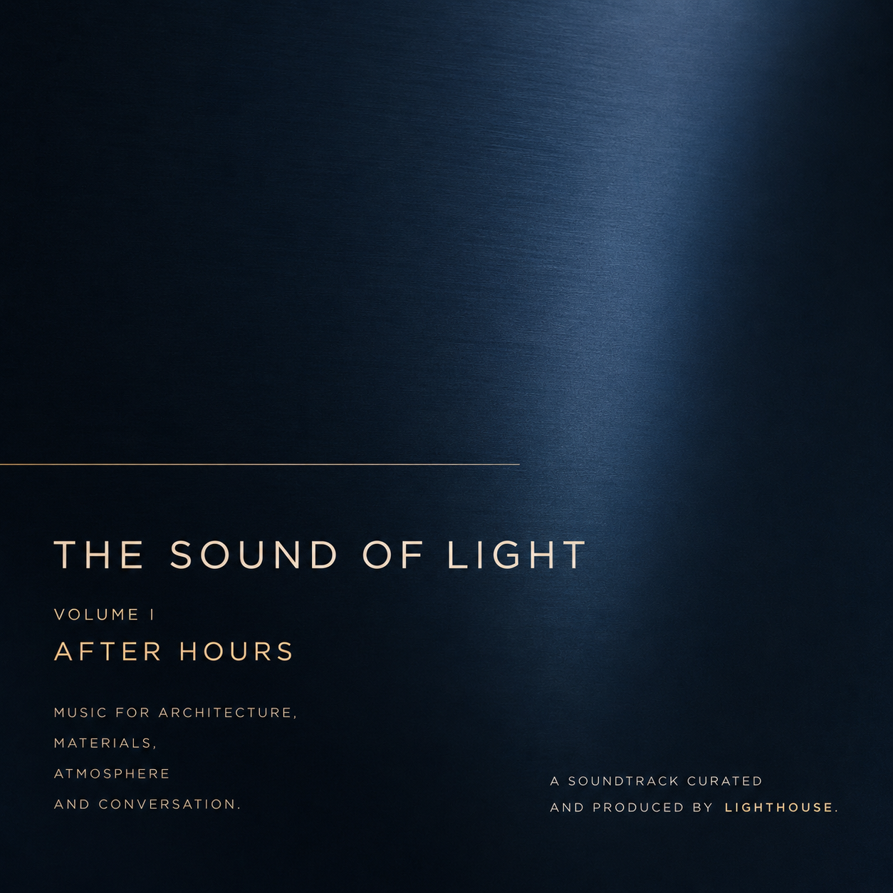 The Sound of Light — Cover